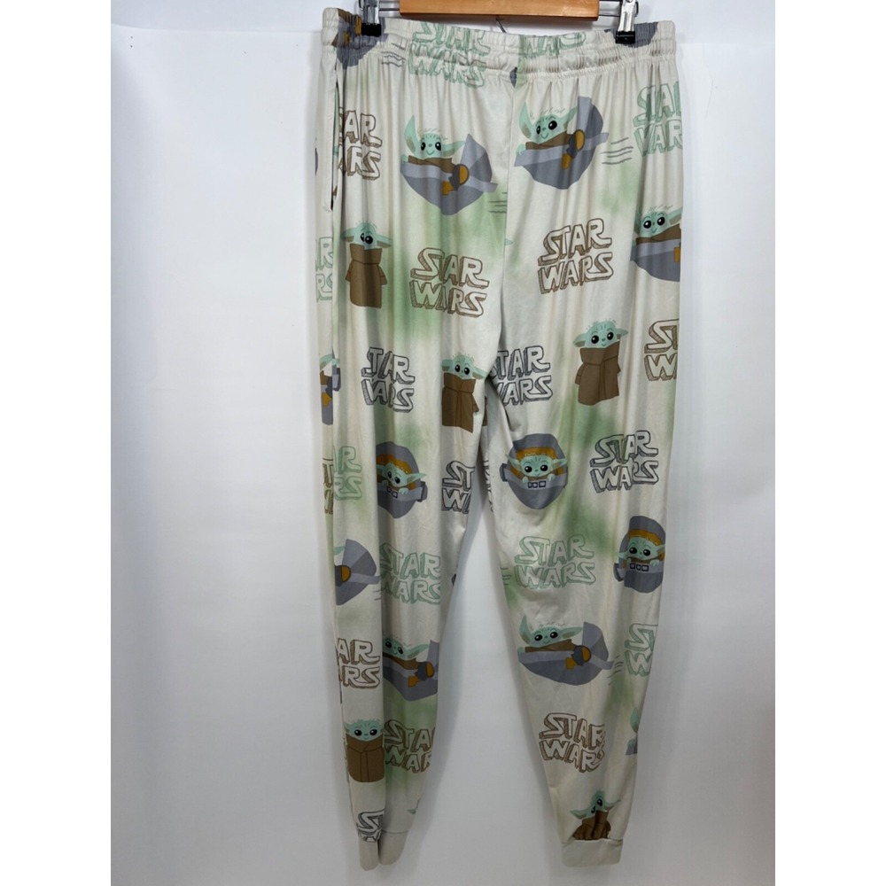 Star Wars Baby Yoda‎ The Mandalorian Pajama Jogger Lounge Pant PJs Mens Size XL